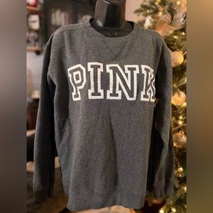 Victoria's Secret Pink Gray Sweatshirt